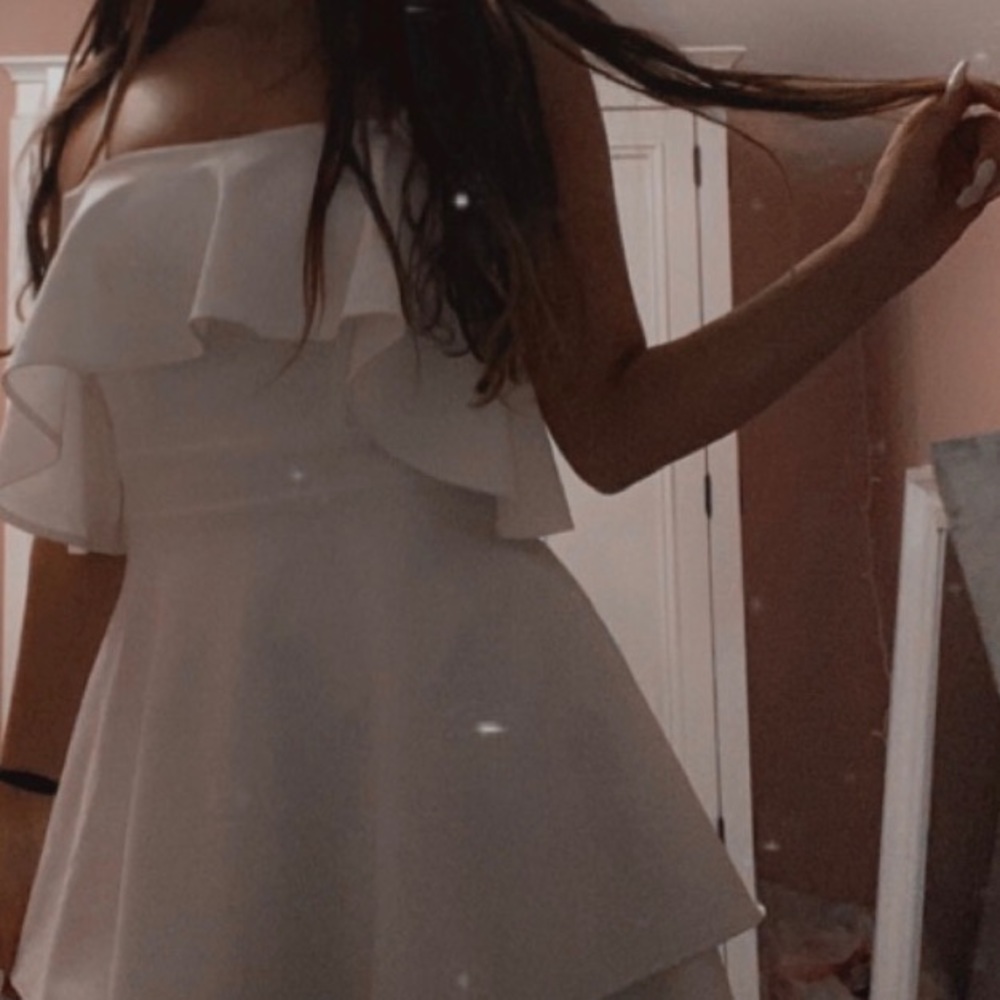 White dress prom